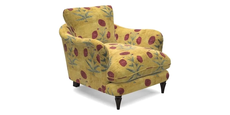 V&A Collection Pugin Chair in Two Tone Plain Biscuit