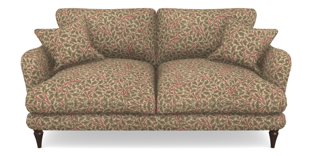 Product photograph of Pugin 3 Seater In V A Drawn From Nature Collection - Oak Tree - Red from Sofas and Stuff Limited