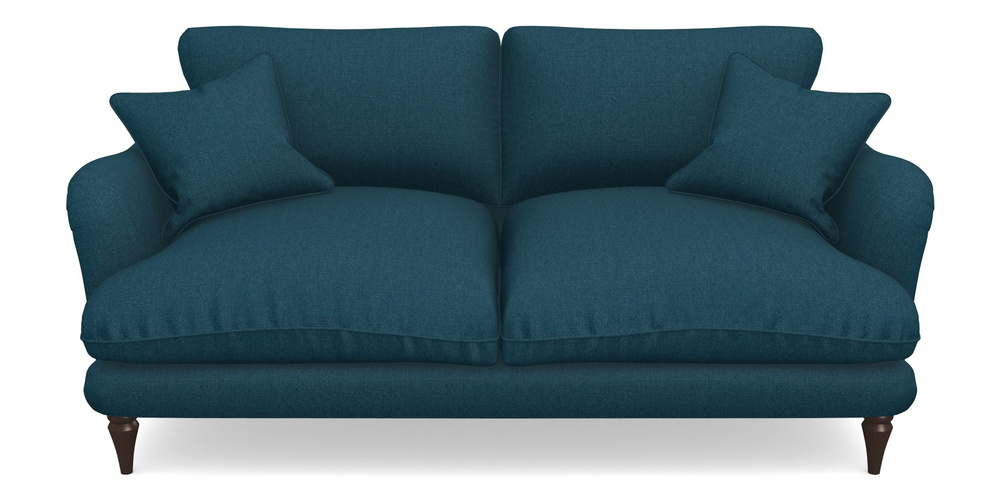 Product photograph of Pugin 3 Seater In Plain Linen Cotton - Ink Pot from Sofas and Stuff Limited