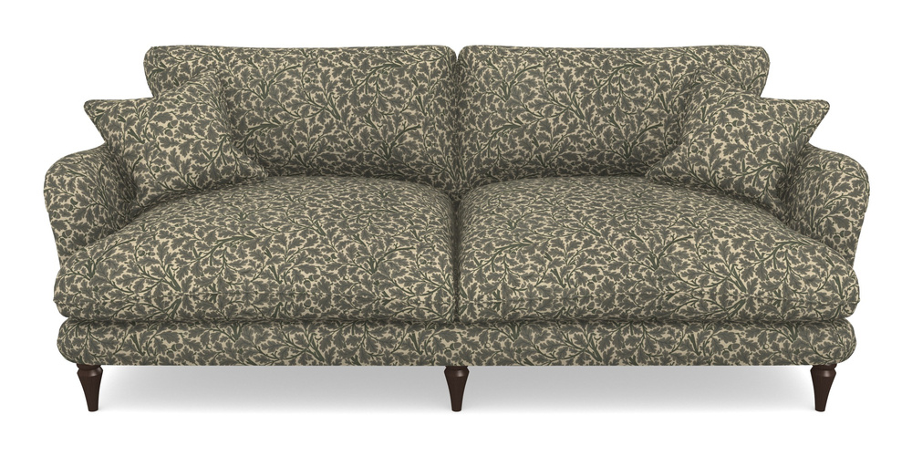 Product photograph of Pugin 4 Seater In V A Drawn From Nature Collection - Oak Tree - Dark Green from Sofas and Stuff Limited