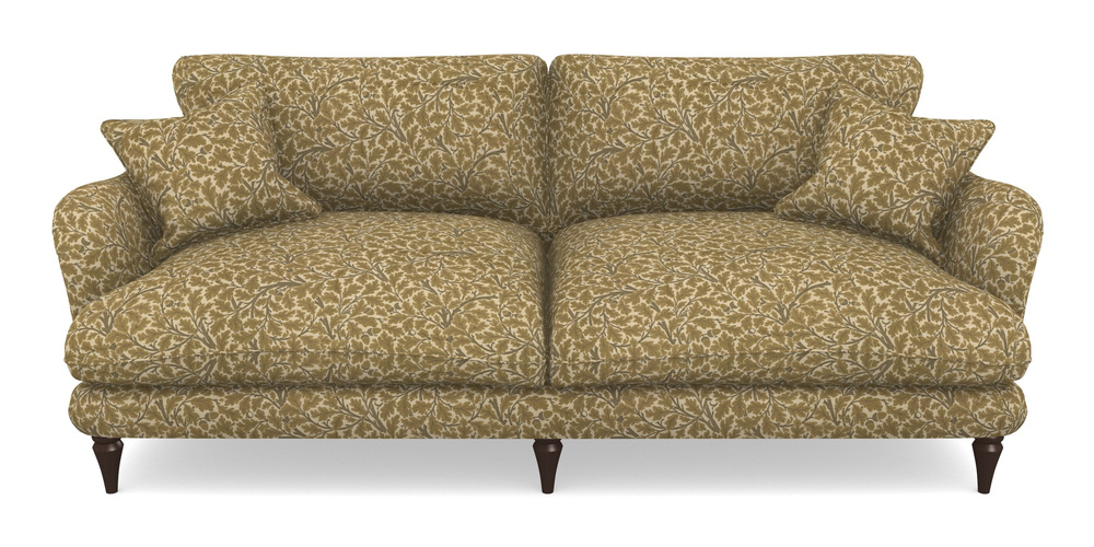 Product photograph of Pugin 4 Seater In V A Drawn From Nature Collection - Oak Tree - Gold from Sofas and Stuff Limited
