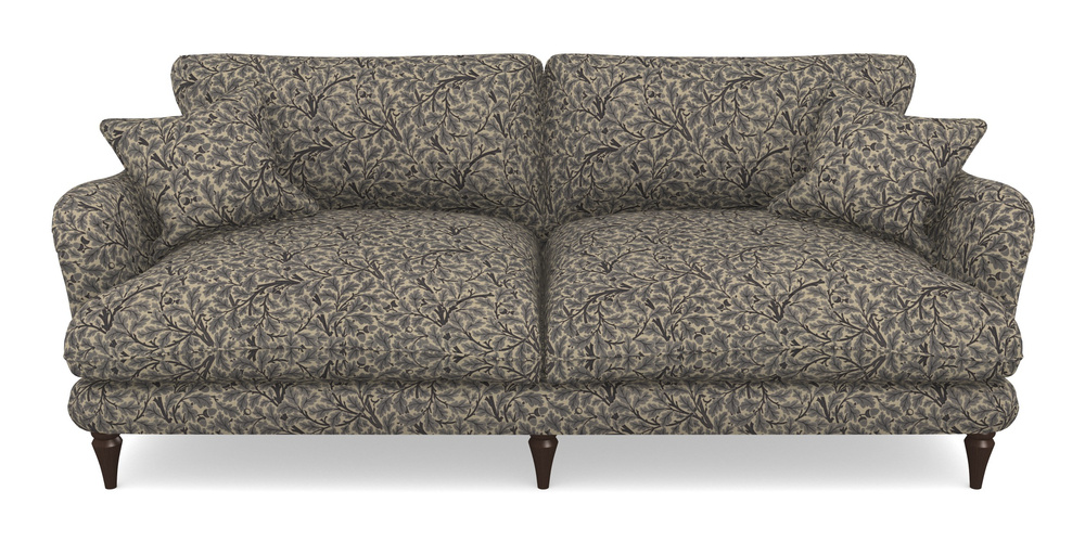 Product photograph of Pugin 4 Seater In V A Drawn From Nature Collection - Oak Tree - Navy from Sofas and Stuff Limited