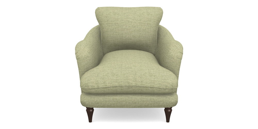 Product photograph of Pugin Chair In Basket Weave - Sage from Sofas and Stuff Limited