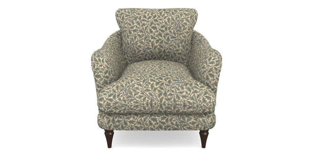 Product photograph of Pugin Chair In V A Drawn From Nature Collection - Oak Tree - Duck Egg from Sofas and Stuff Limited