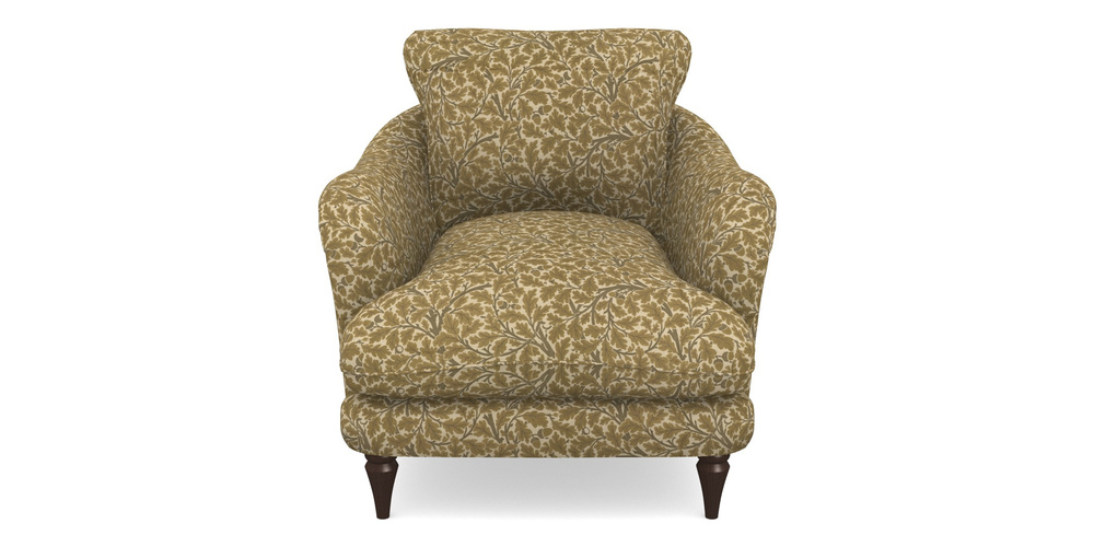Product photograph of Pugin Chair In V A Drawn From Nature Collection - Oak Tree - Gold from Sofas and Stuff Limited