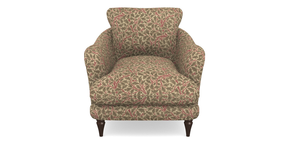 Product photograph of Pugin Chair In V A Drawn From Nature Collection - Oak Tree - Red from Sofas and Stuff Limited