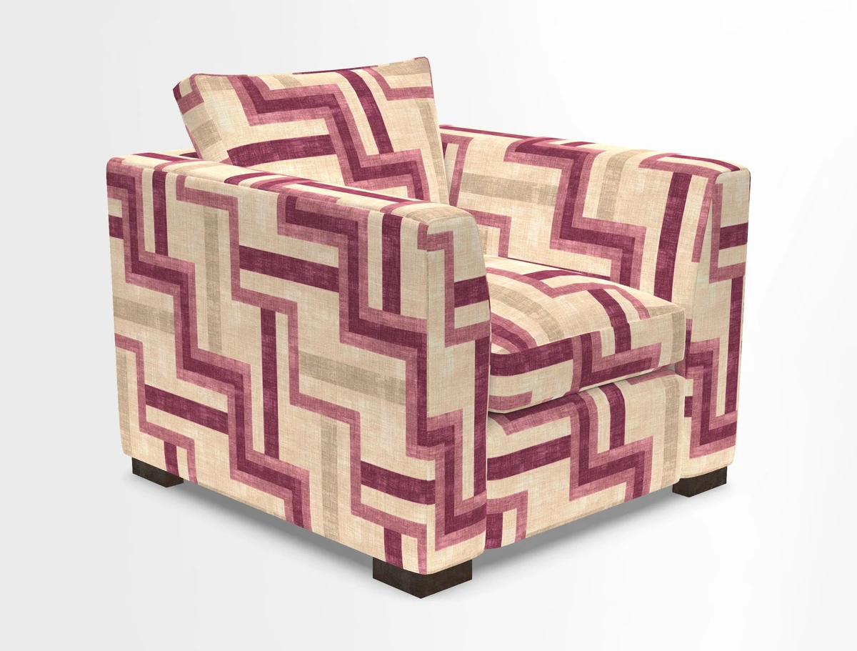 Wadenhoe Chair in Two Tone Plain Biscuit