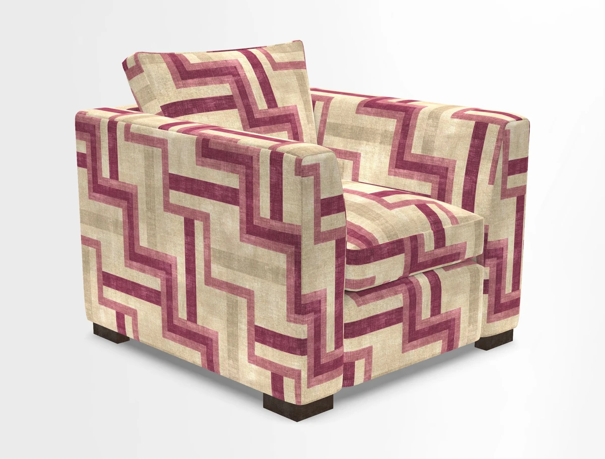 Wadenhoe Chair in Two Tone Plain Biscuit
