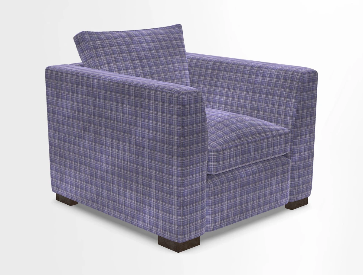 Wadenhoe Chair in Two Tone Plain Biscuit