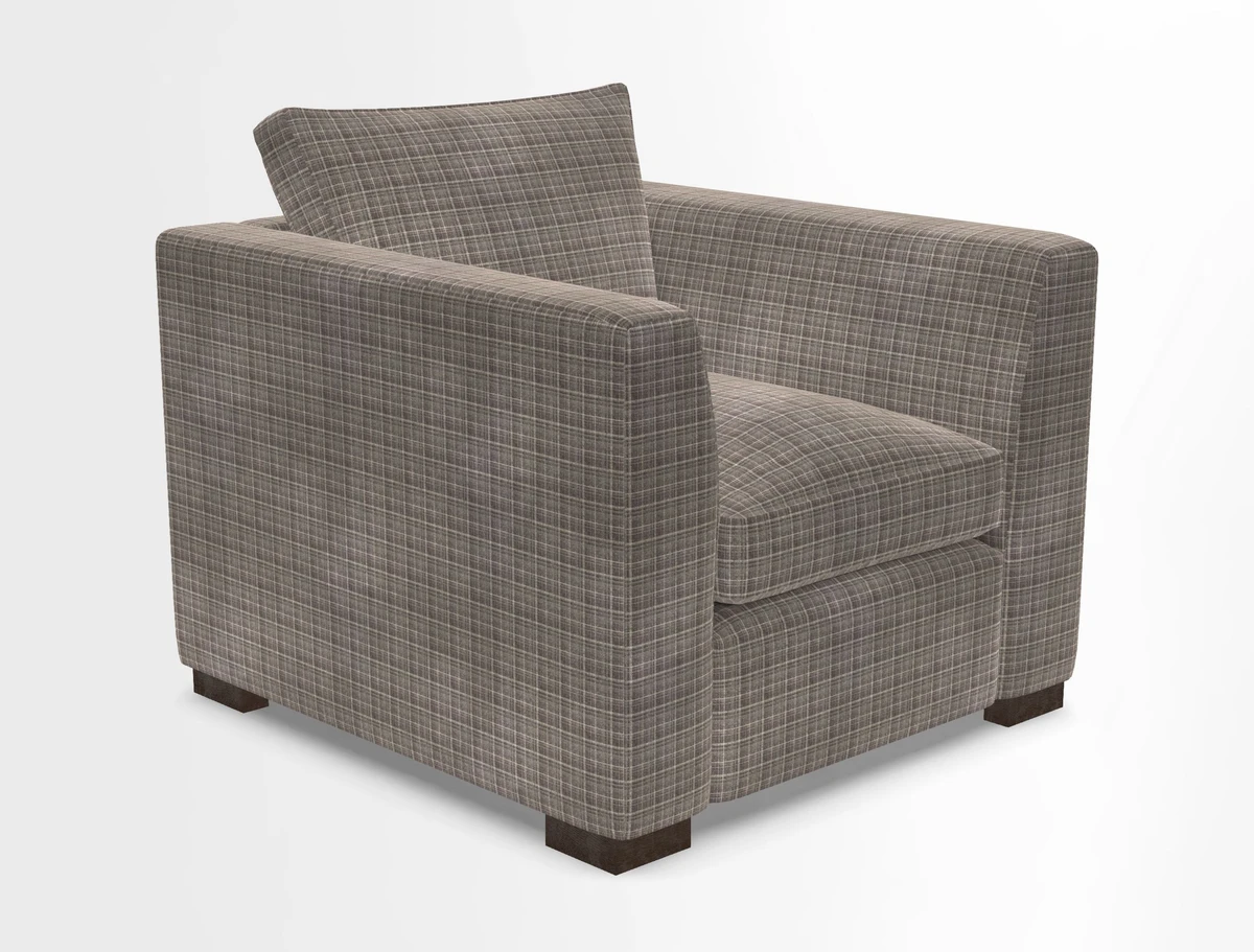 Wadenhoe Chair in Two Tone Plain Biscuit