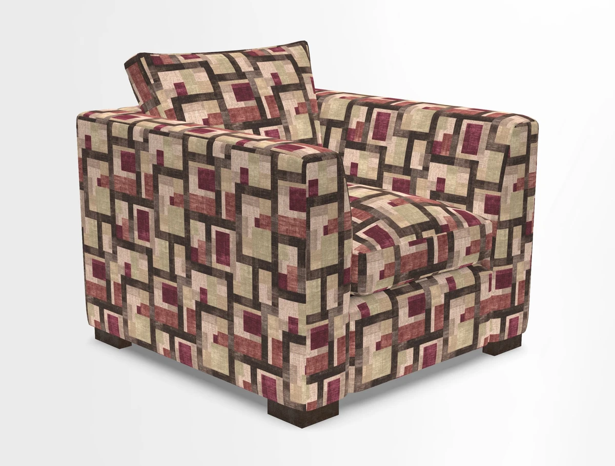 Wadenhoe Chair in Two Tone Plain Biscuit