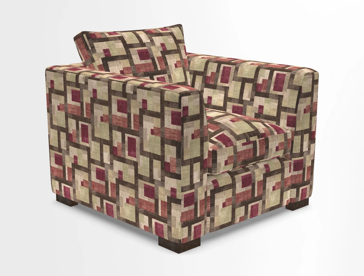 Wadenhoe Chair in Two Tone Plain Biscuit