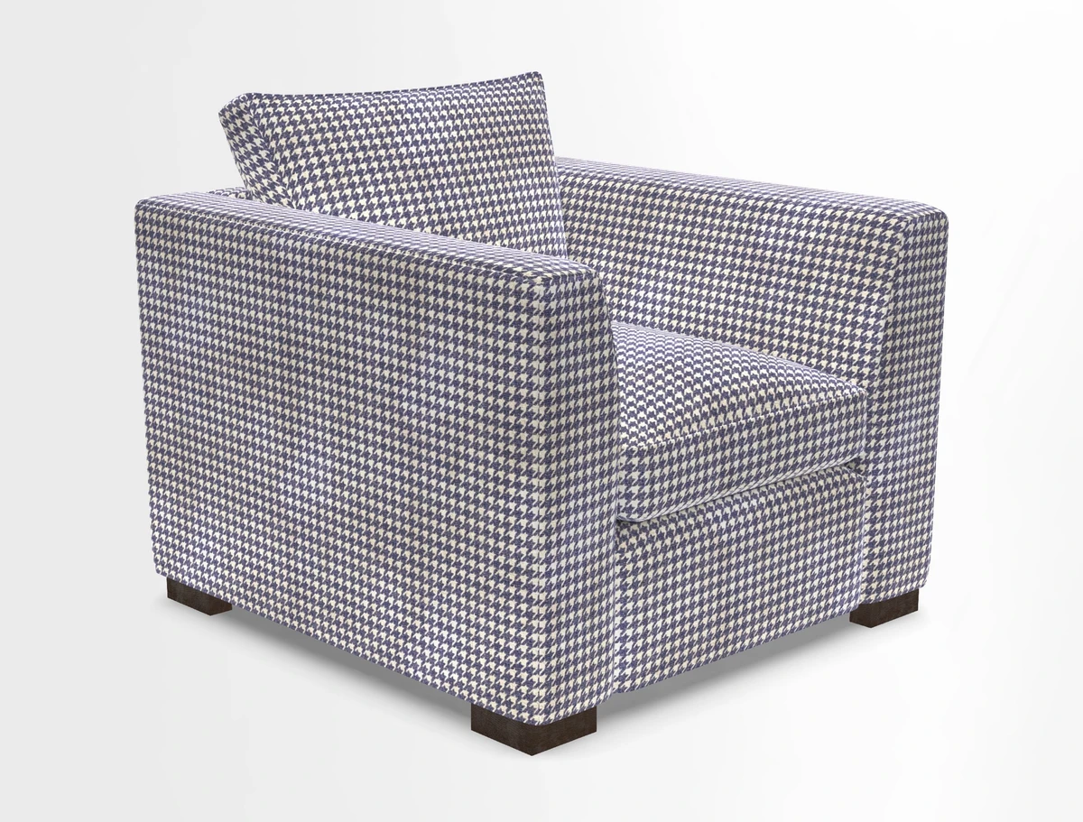 Wadenhoe Chair in Two Tone Plain Biscuit