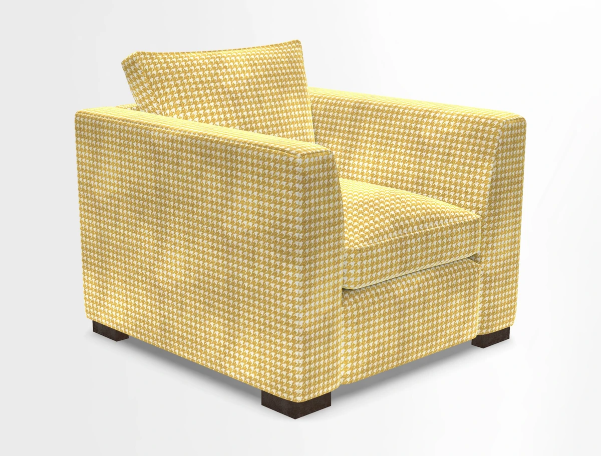 Wadenhoe Chair in Two Tone Plain Biscuit