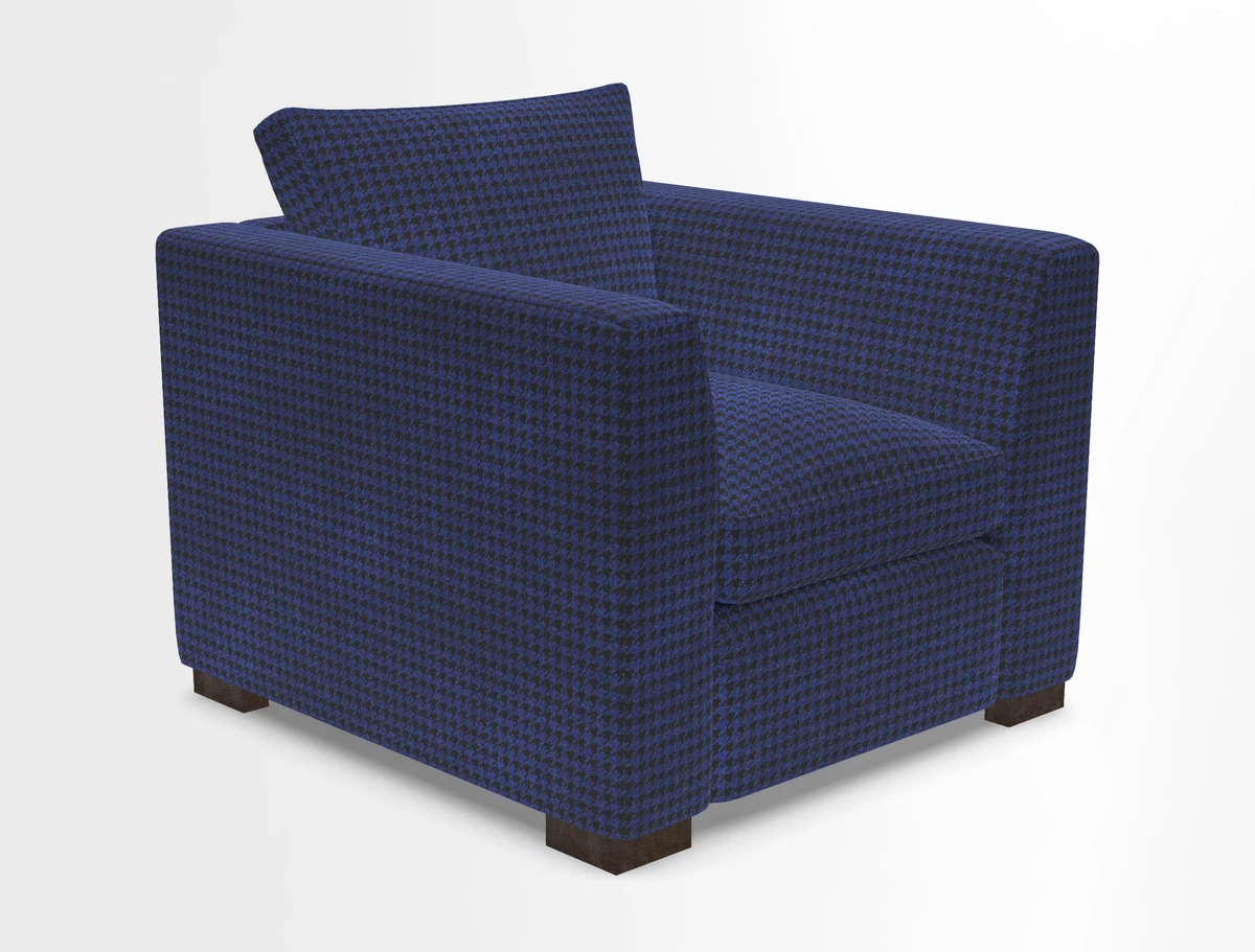 Wadenhoe Chair in Two Tone Plain Biscuit