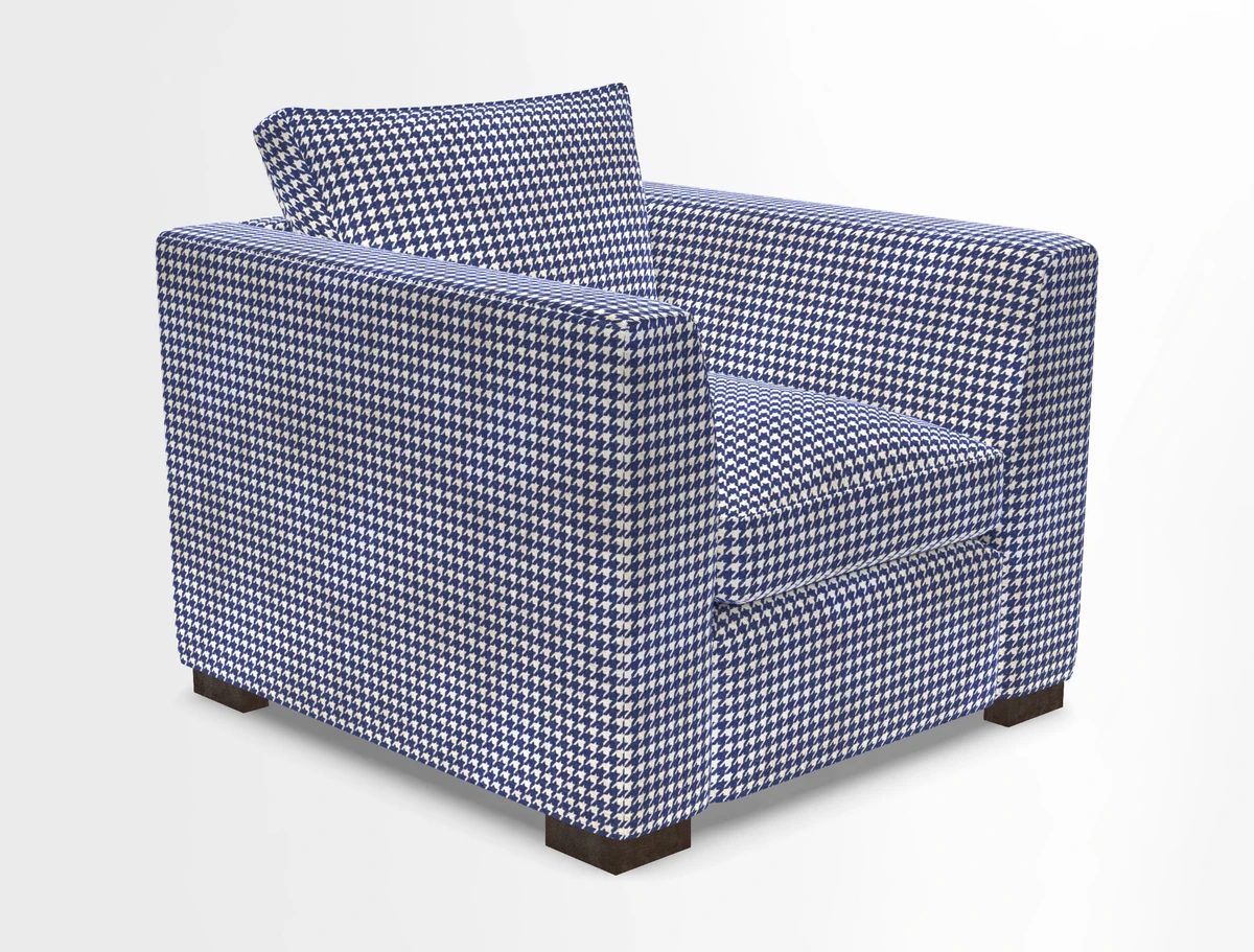 Wadenhoe Chair in Two Tone Plain Biscuit