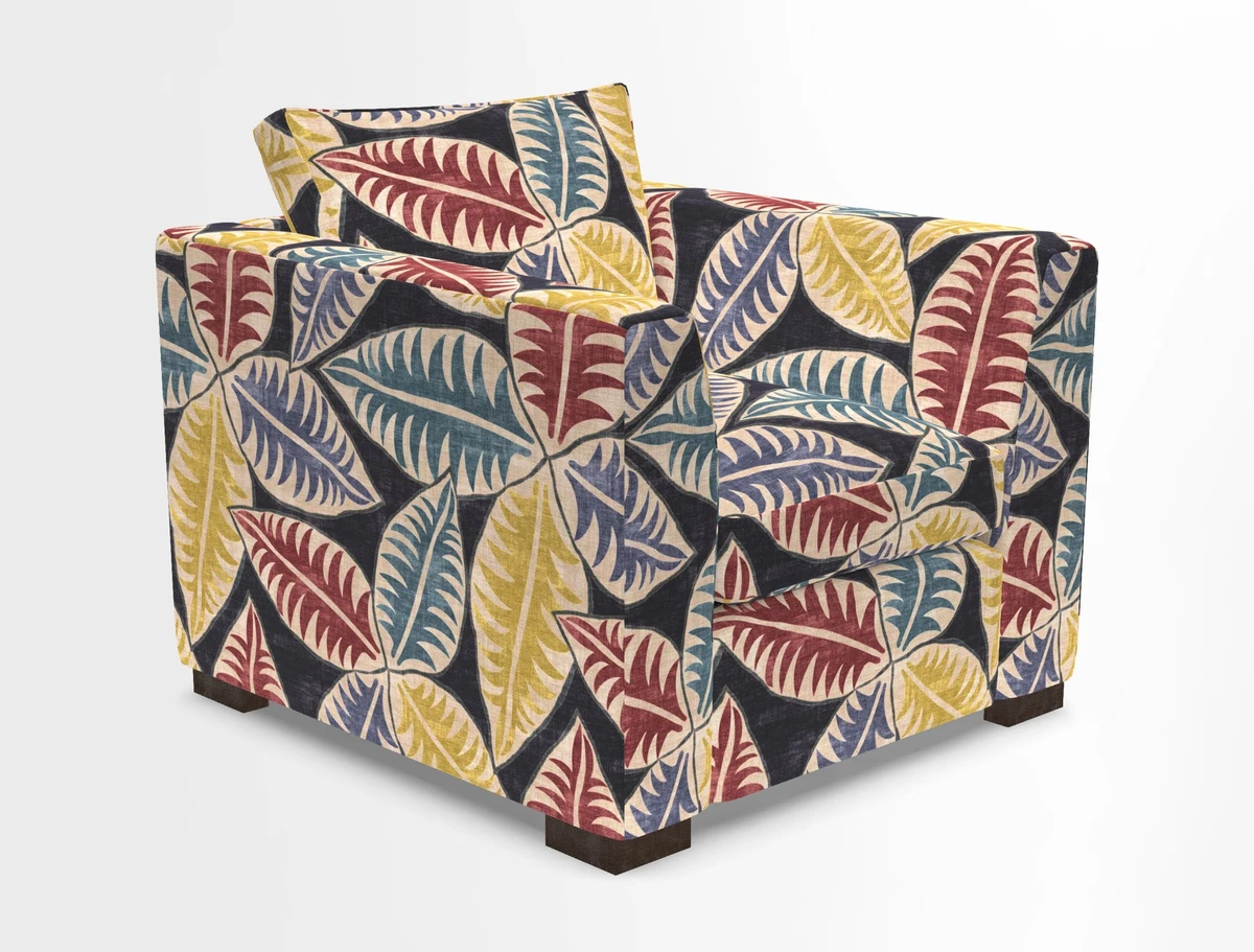 Wadenhoe Chair in Two Tone Plain Biscuit