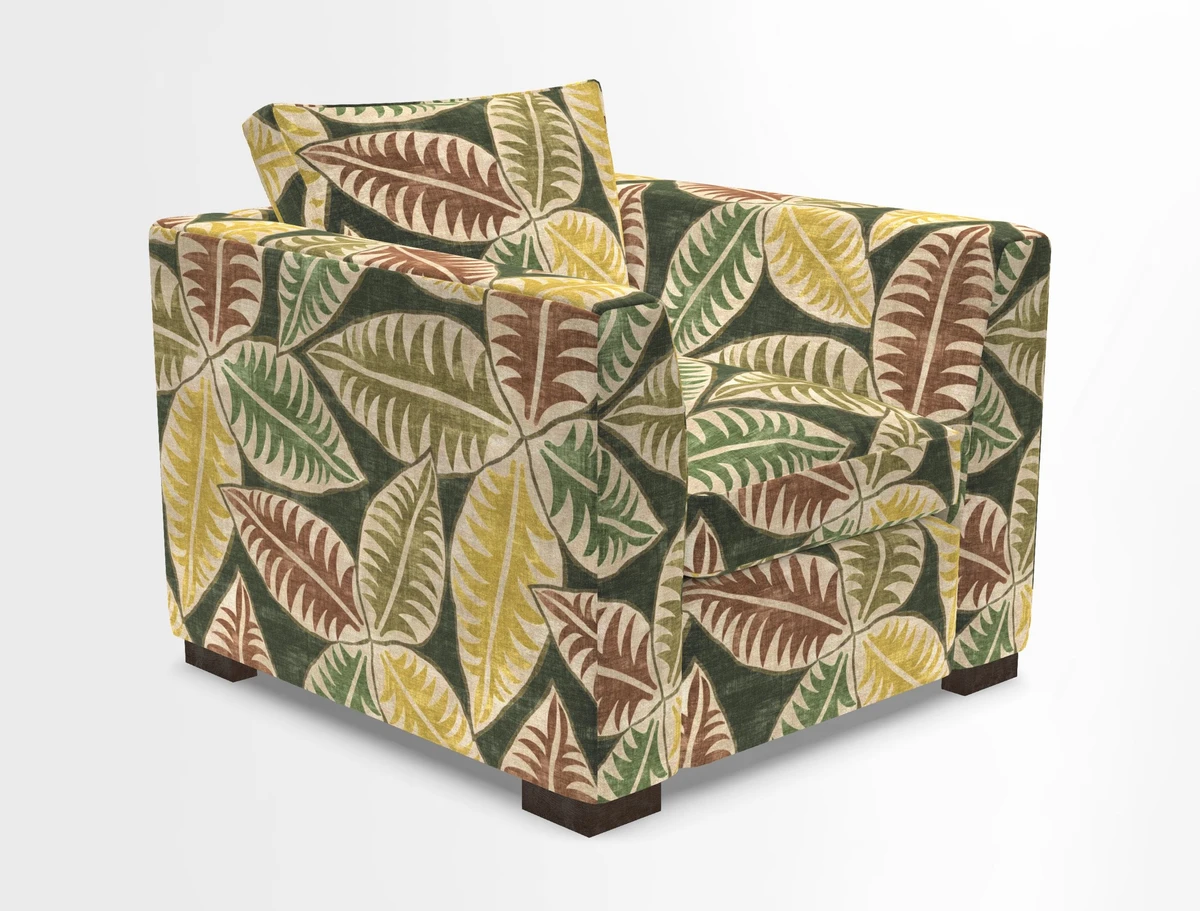 Wadenhoe Chair in Two Tone Plain Biscuit
