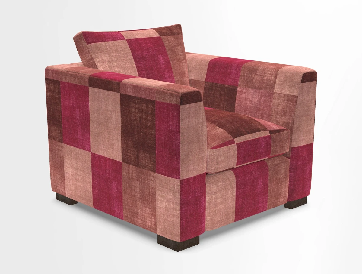 Wadenhoe Chair in Two Tone Plain Biscuit