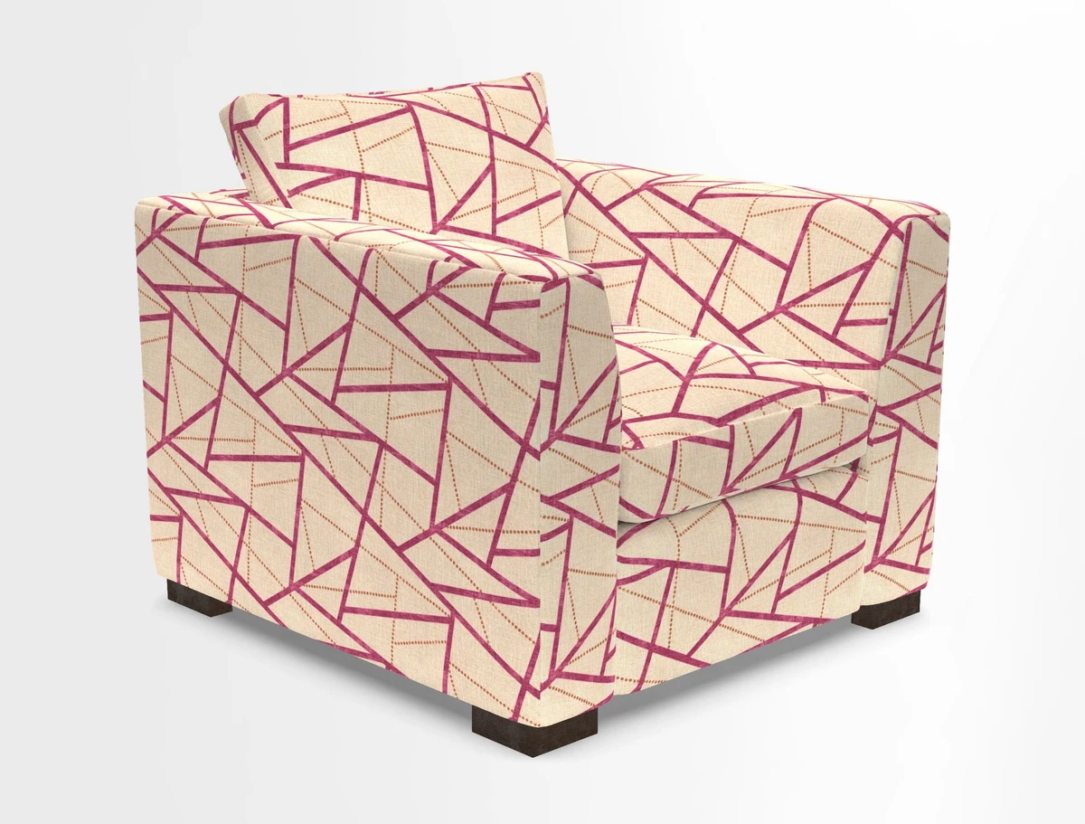 Wadenhoe Chair in Two Tone Plain Biscuit