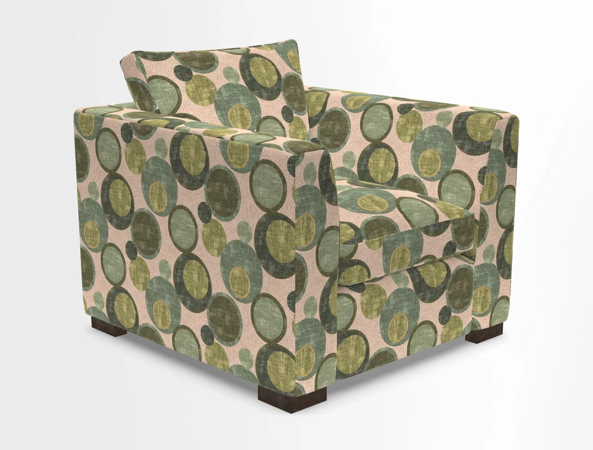 Wadenhoe Chair in Two Tone Plain Biscuit