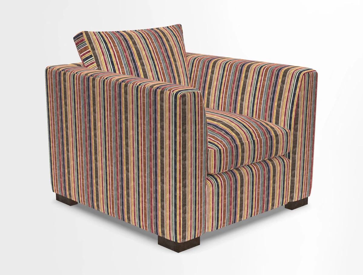 Wadenhoe Chair in Two Tone Plain Biscuit