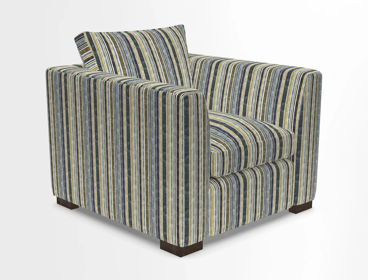 Wadenhoe Chair in Two Tone Plain Biscuit