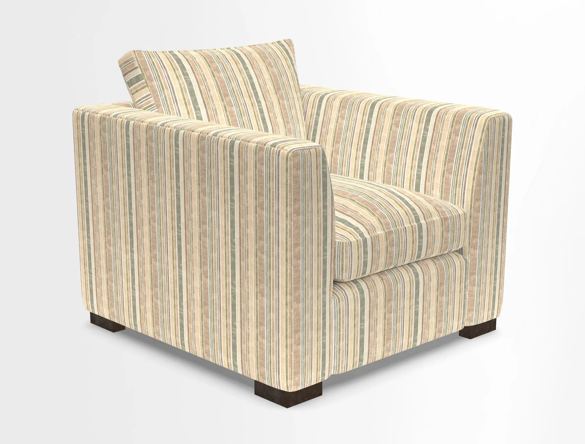 Wadenhoe Chair in Two Tone Plain Biscuit