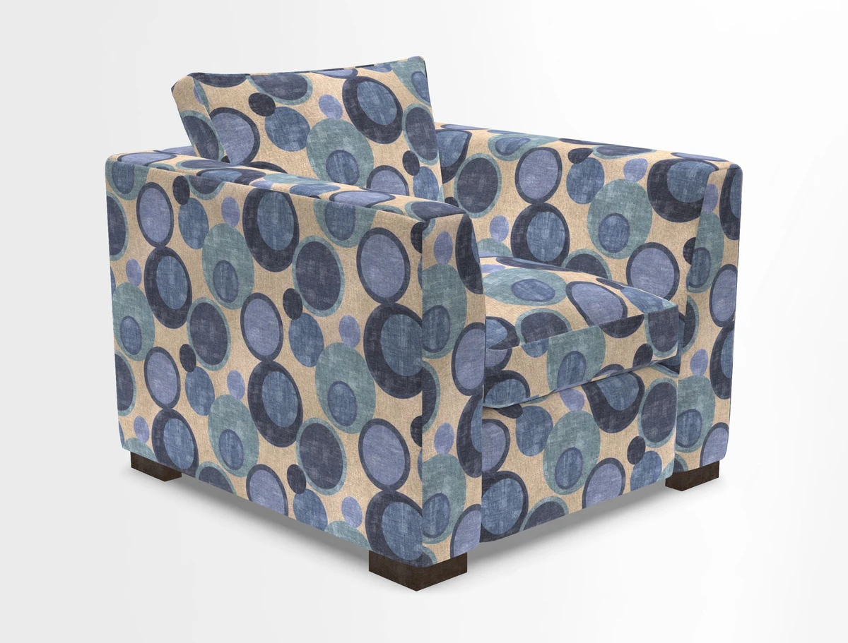 Wadenhoe Chair in Two Tone Plain Biscuit