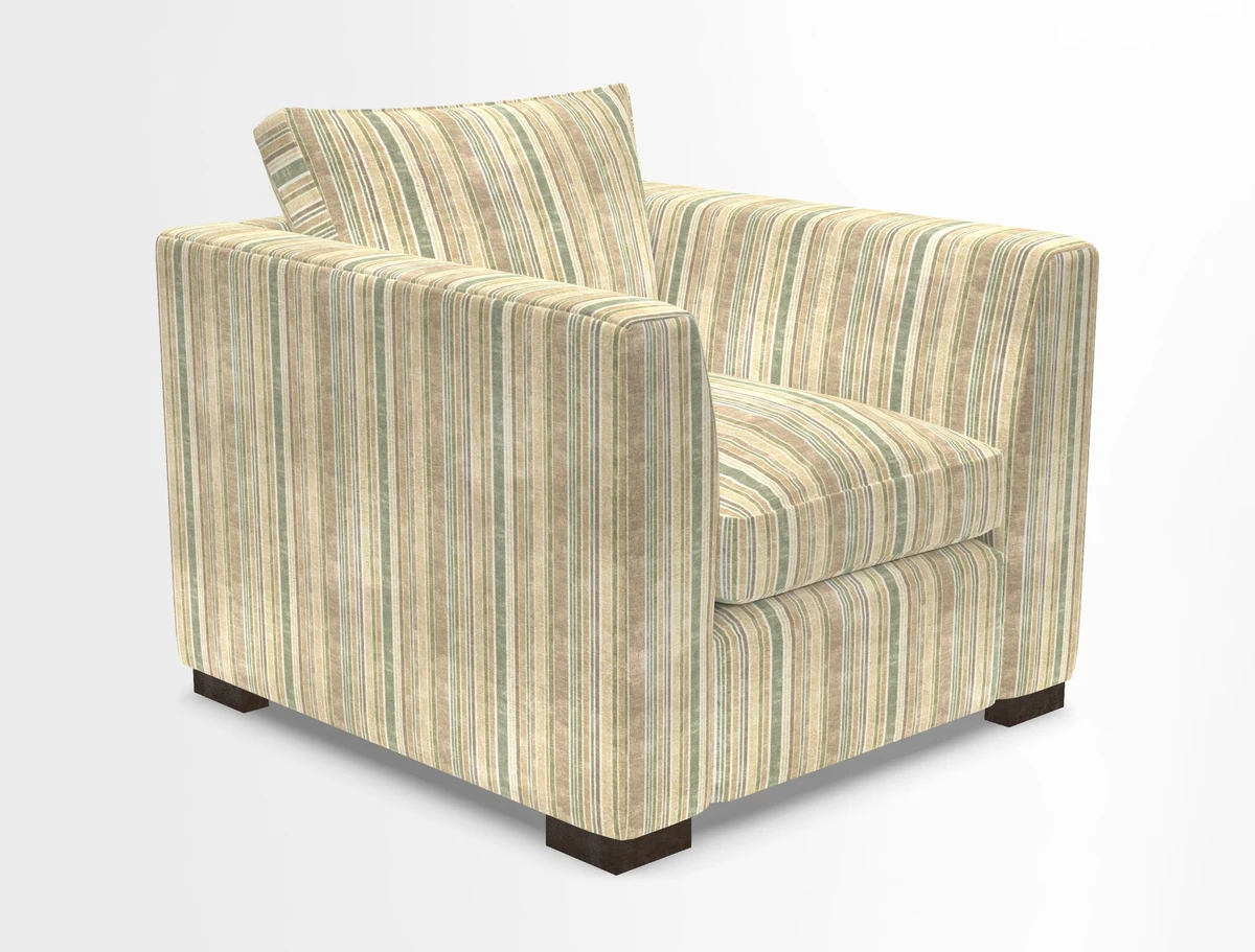 Wadenhoe Chair in Two Tone Plain Biscuit