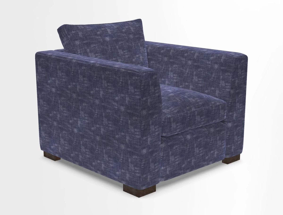 Wadenhoe Chair in Two Tone Plain Biscuit