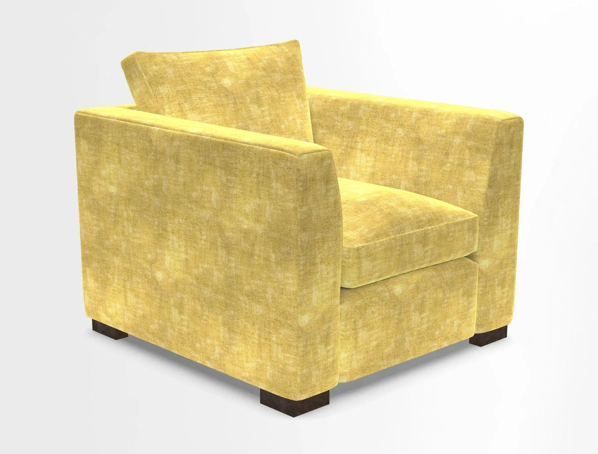Wadenhoe Chair in Two Tone Plain Biscuit