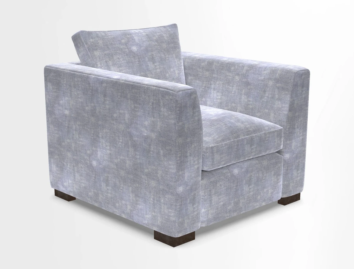 Wadenhoe Chair in Two Tone Plain Biscuit