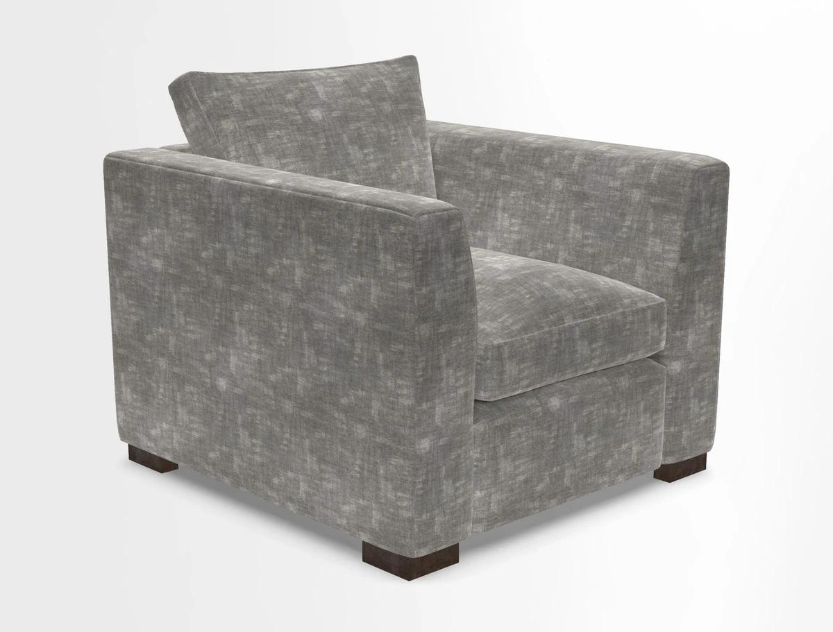 Wadenhoe Chair in Two Tone Plain Biscuit