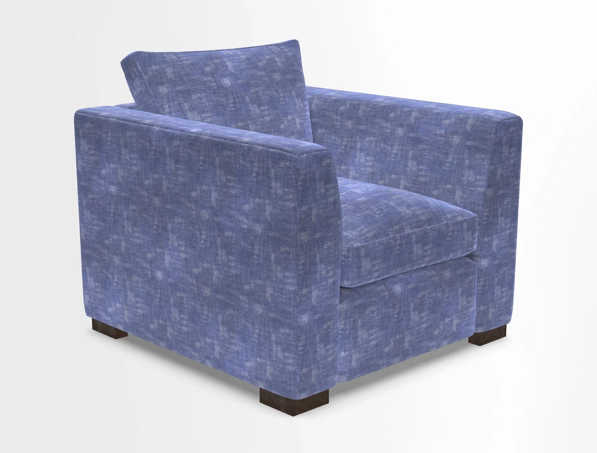 Wadenhoe Chair in Two Tone Plain Biscuit