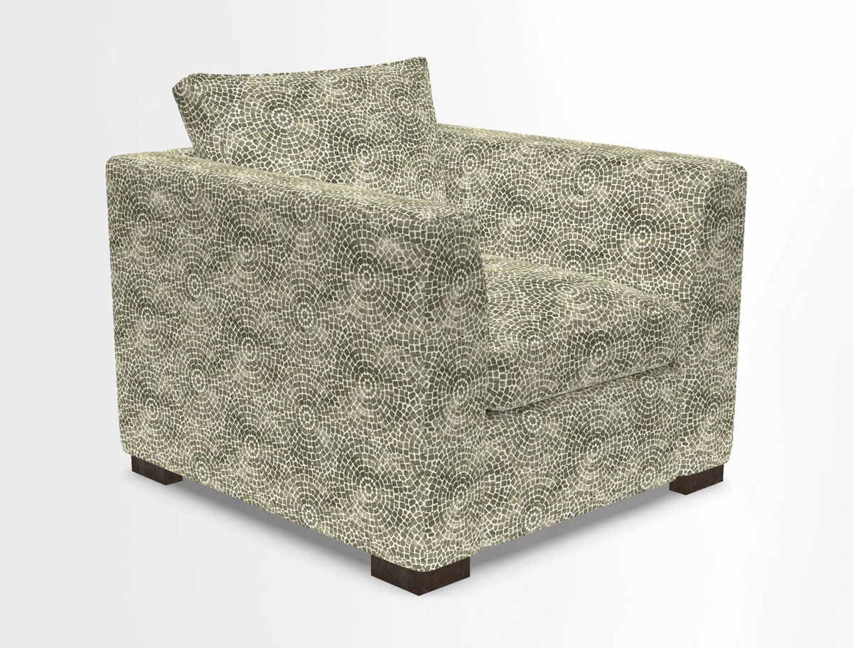 Wadenhoe Chair in Two Tone Plain Biscuit