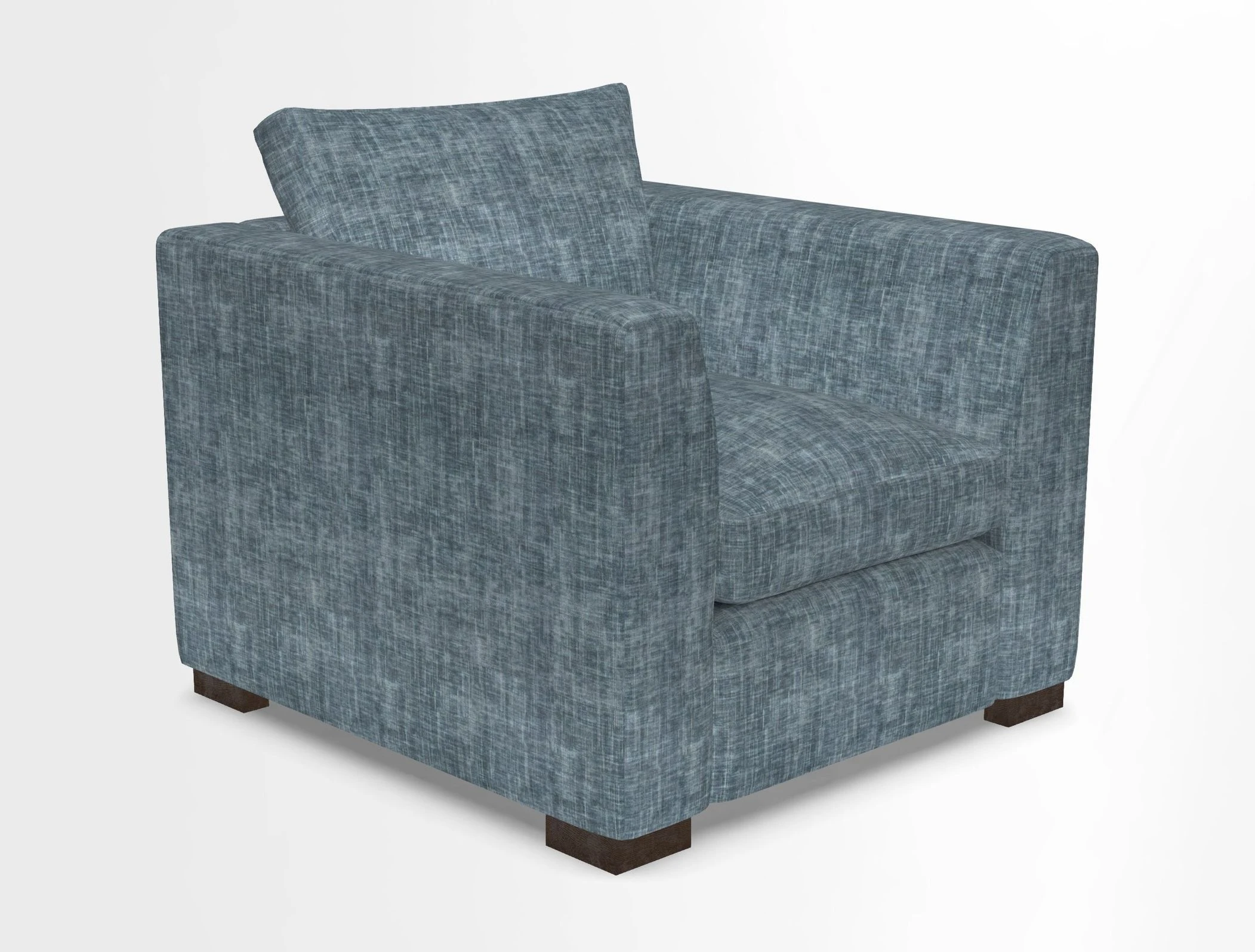 Wadenhoe Chair in Two Tone Plain Biscuit