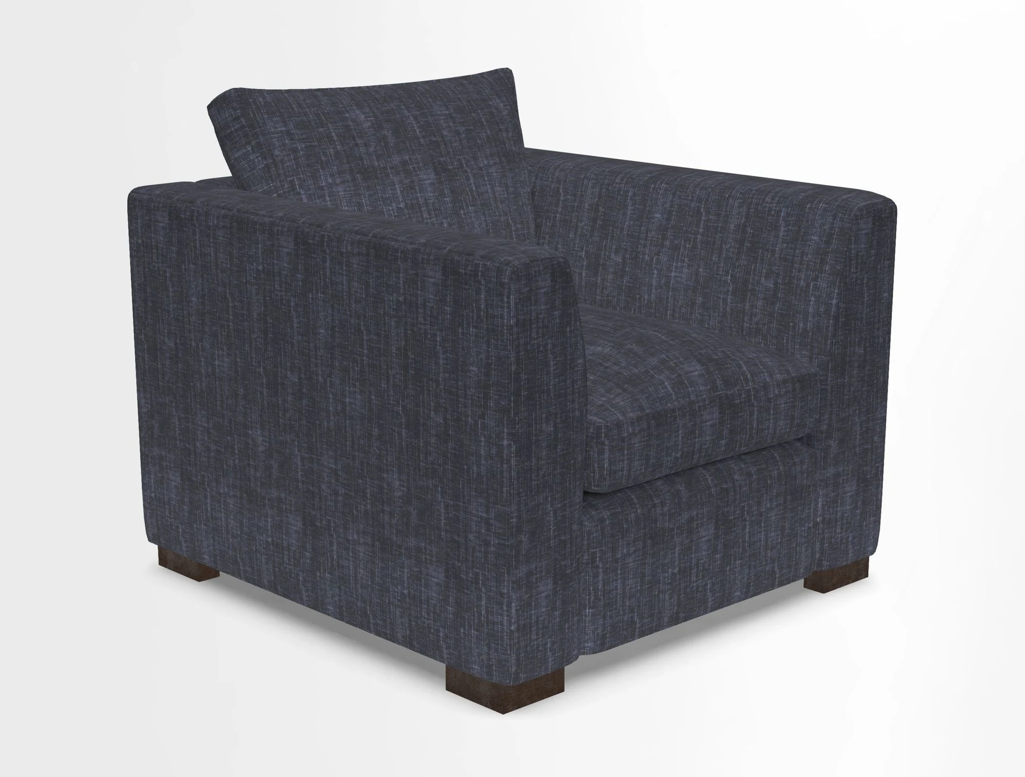 Wadenhoe Chair in Two Tone Plain Biscuit