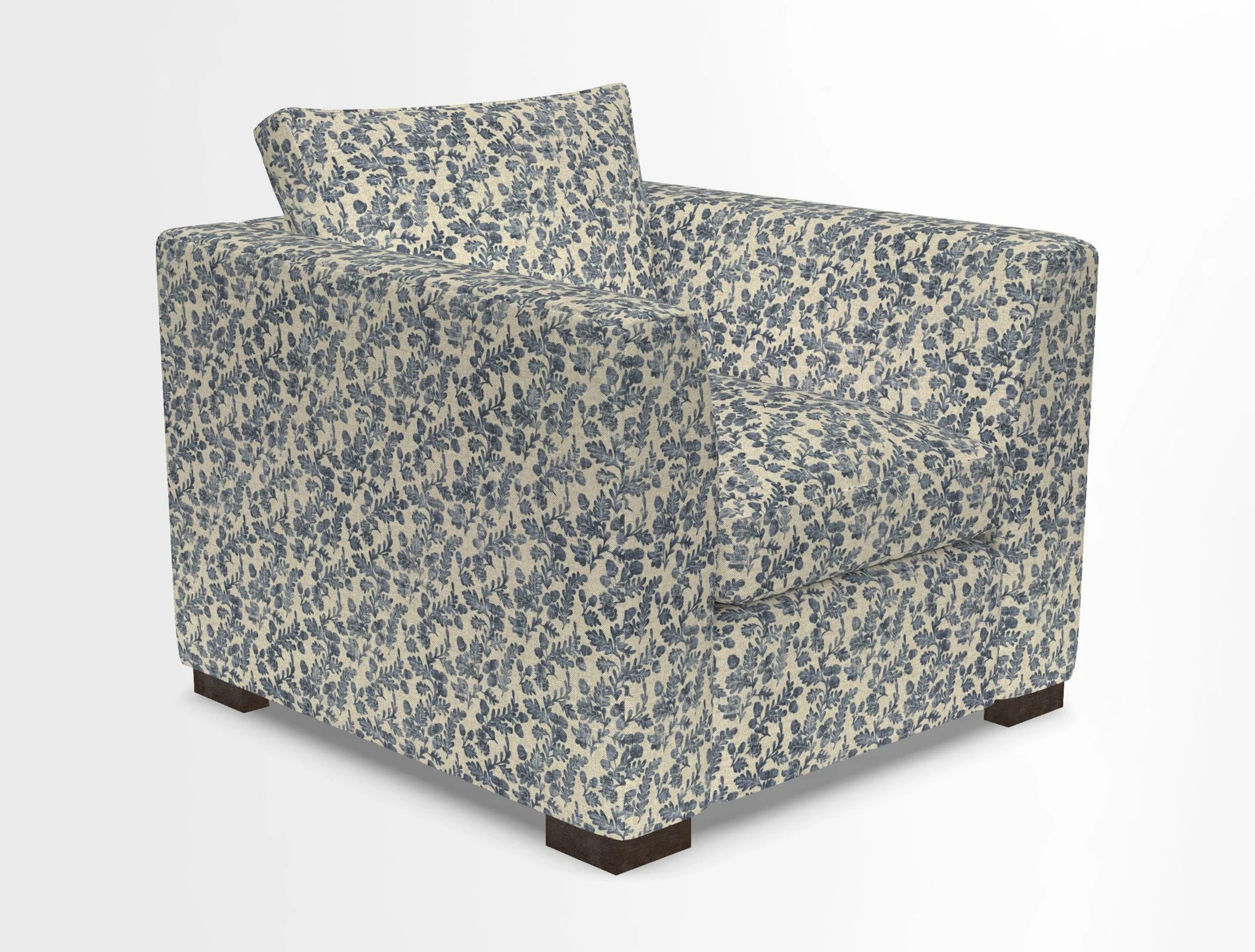 Wadenhoe Chair in Two Tone Plain Biscuit