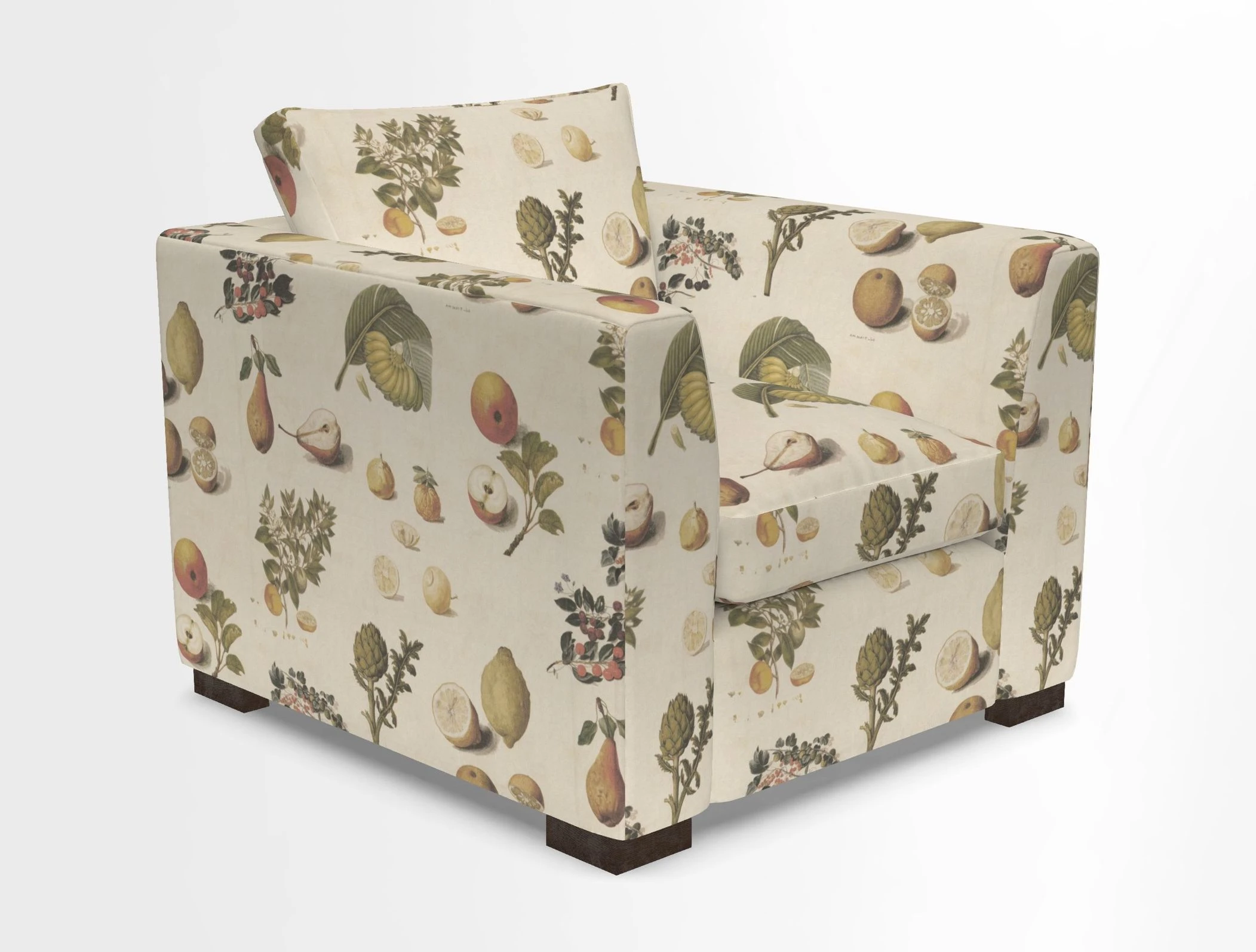 Wadenhoe Chair in Two Tone Plain Biscuit