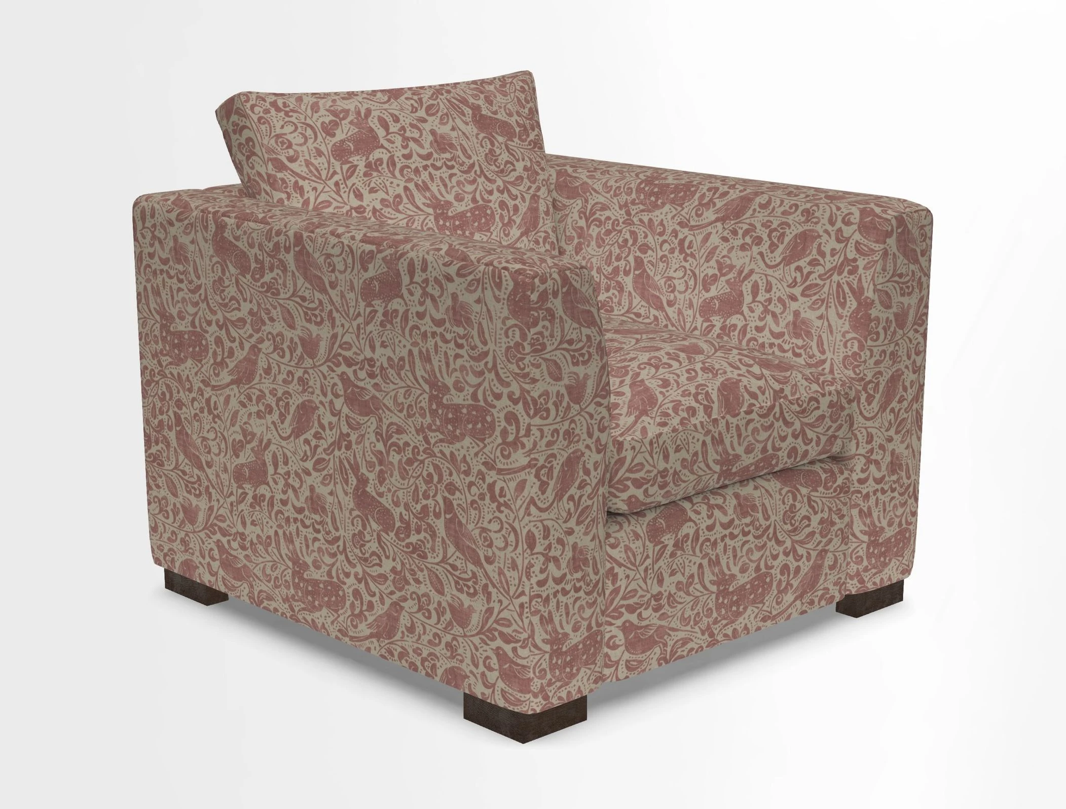 Wadenhoe Chair in Two Tone Plain Biscuit