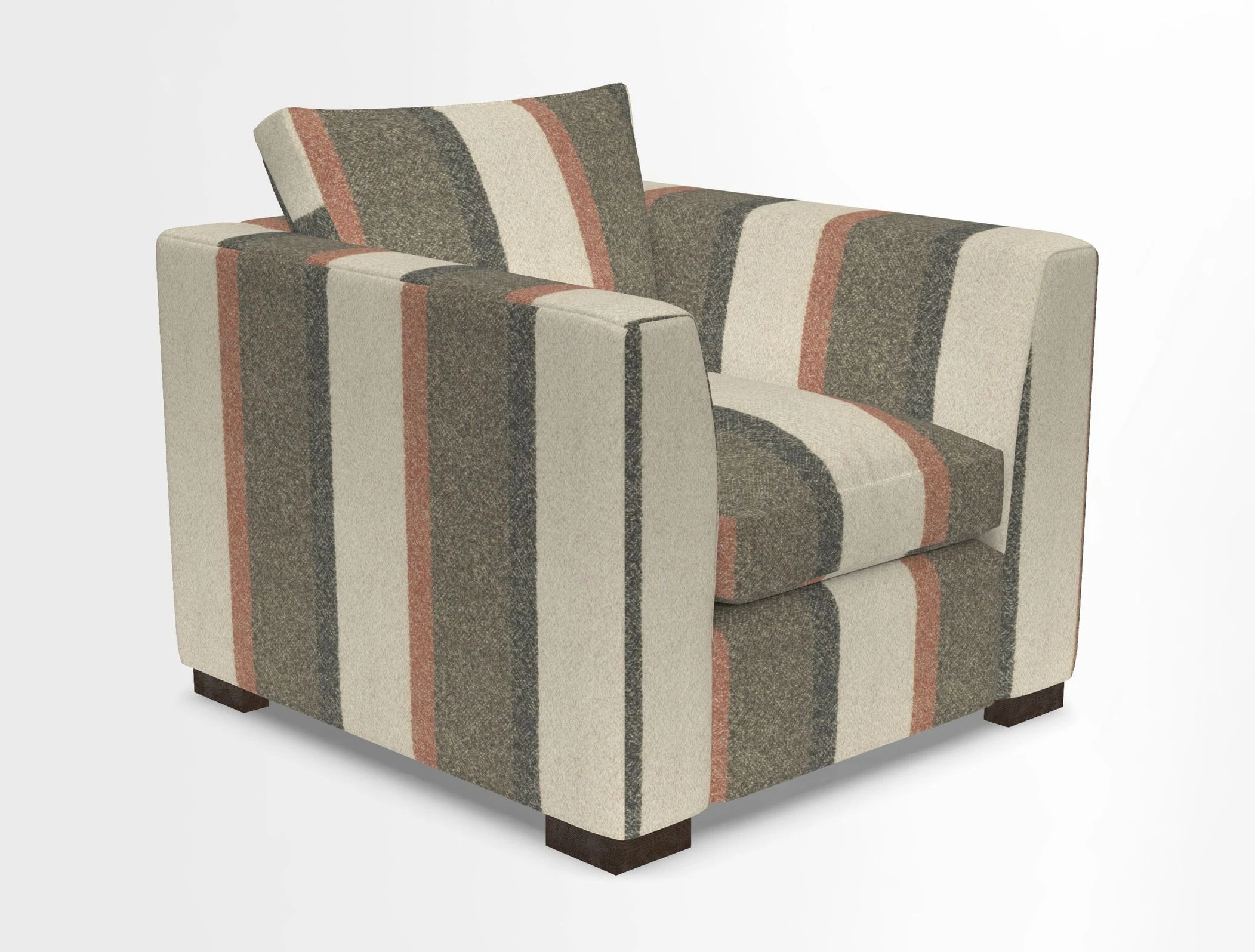 Wadenhoe Chair in Two Tone Plain Biscuit