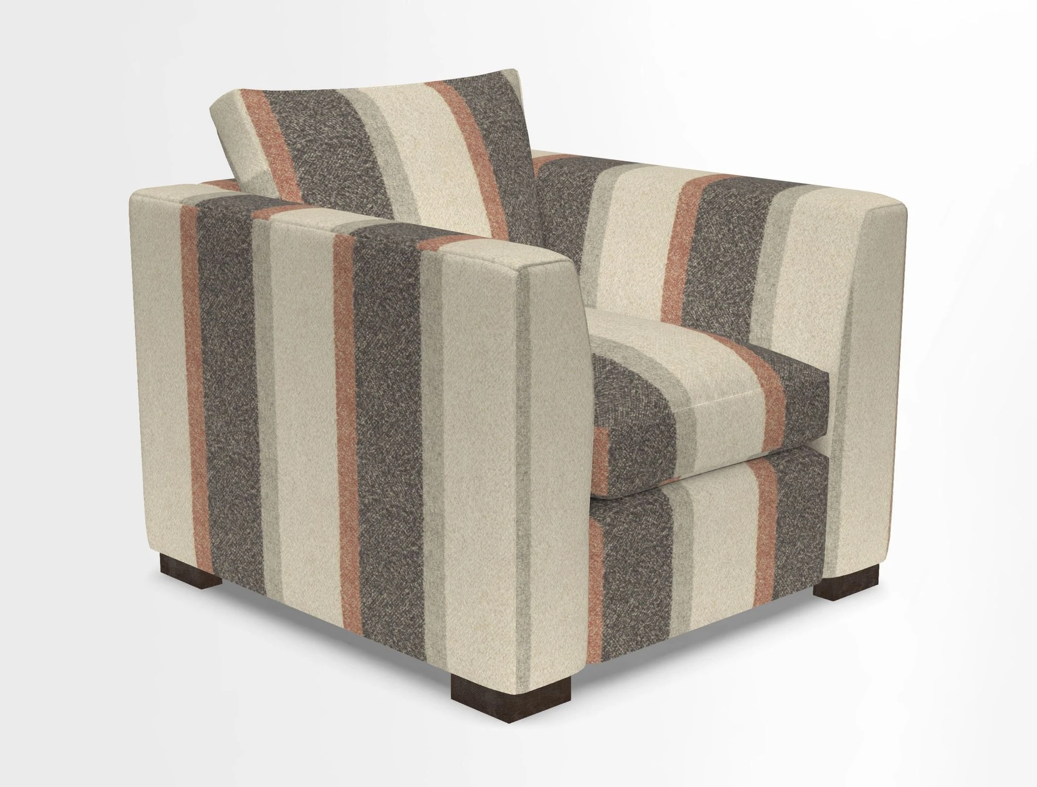 Wadenhoe Chair in Two Tone Plain Biscuit
