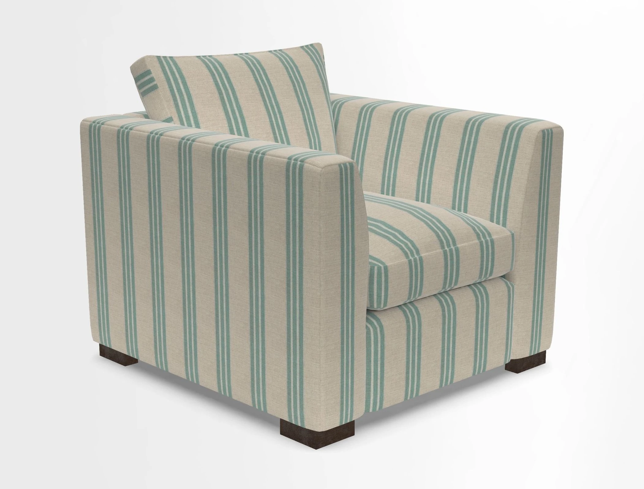Wadenhoe Chair in Two Tone Plain Biscuit