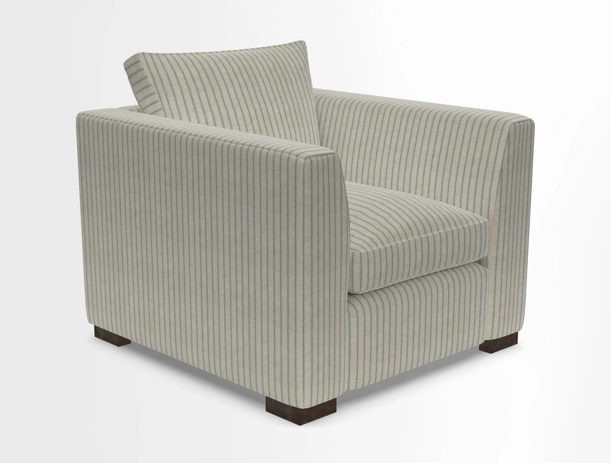 Wadenhoe Chair in Two Tone Plain Biscuit