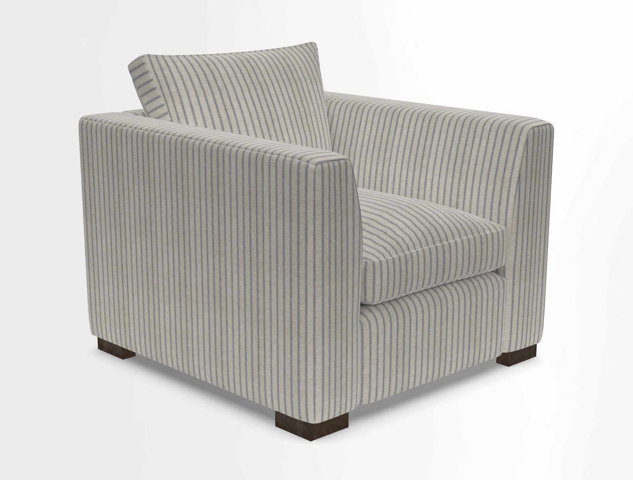 Wadenhoe Chair in Two Tone Plain Biscuit
