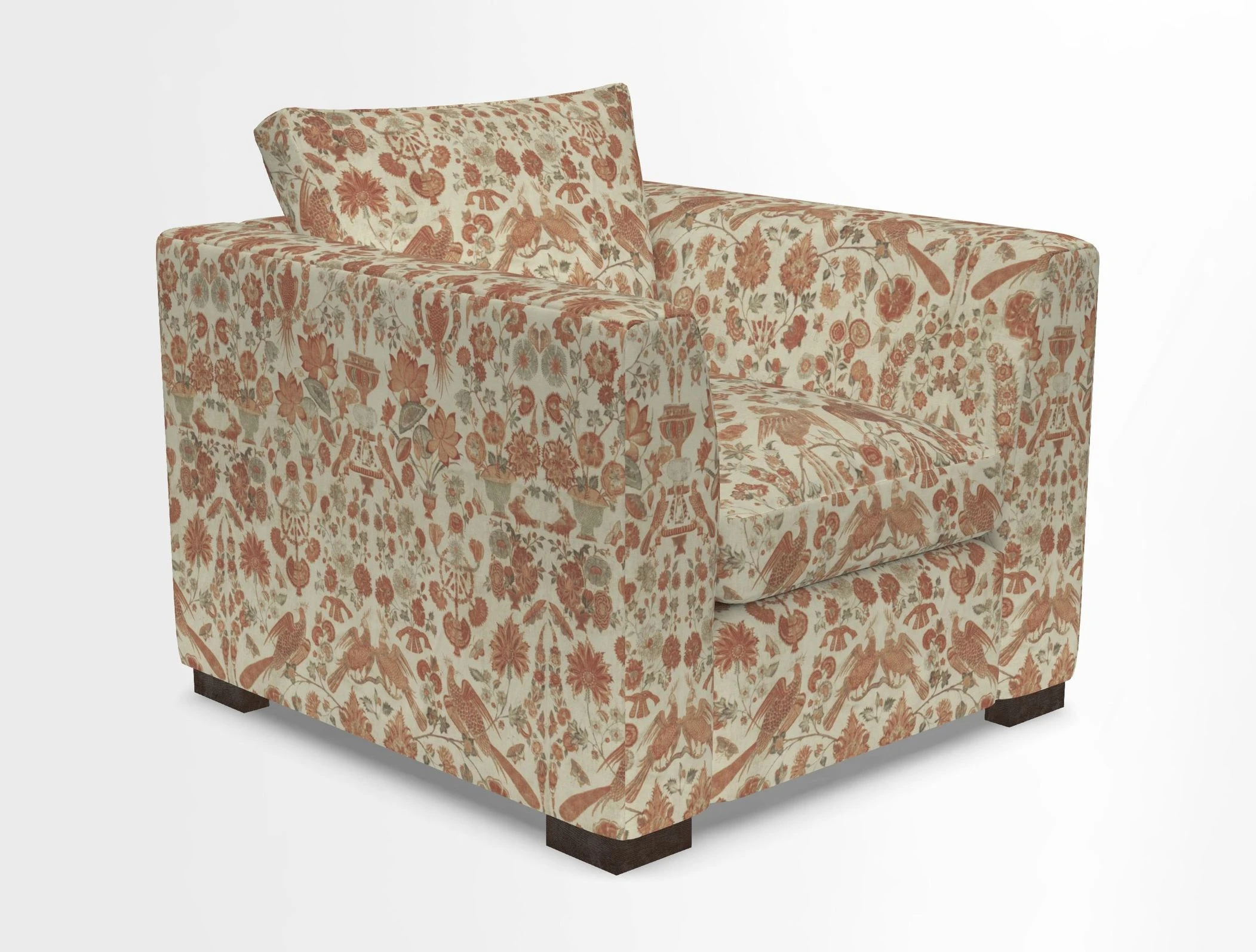 Wadenhoe Chair in Two Tone Plain Biscuit