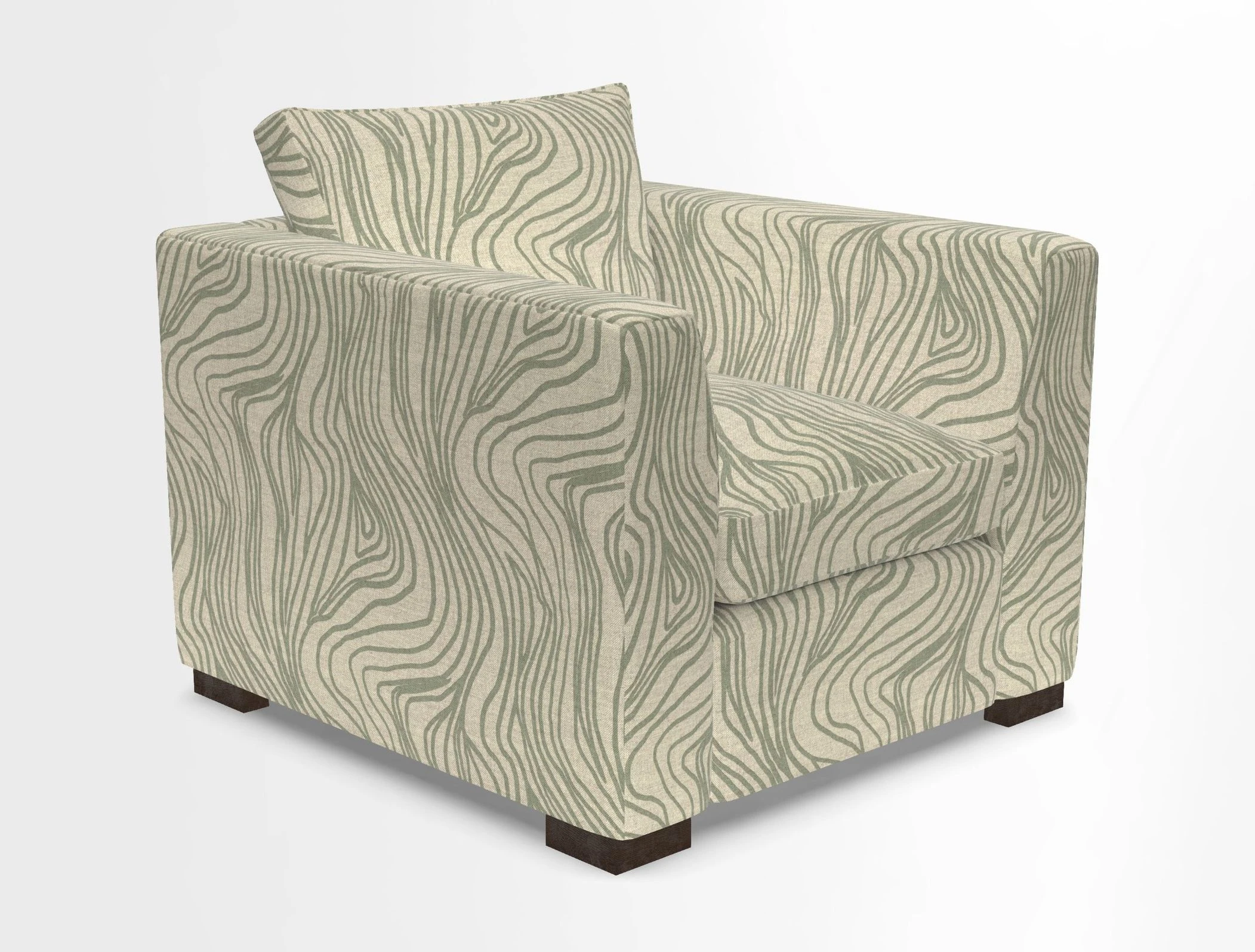 Wadenhoe Chair in Two Tone Plain Biscuit