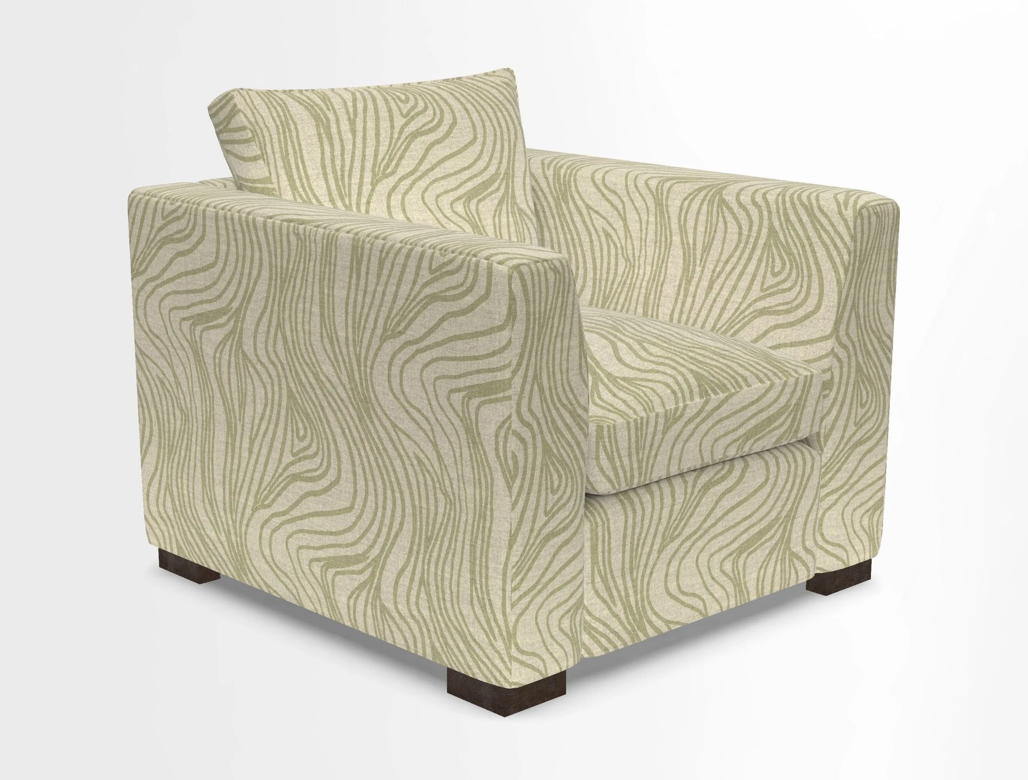 Wadenhoe Chair in Two Tone Plain Biscuit