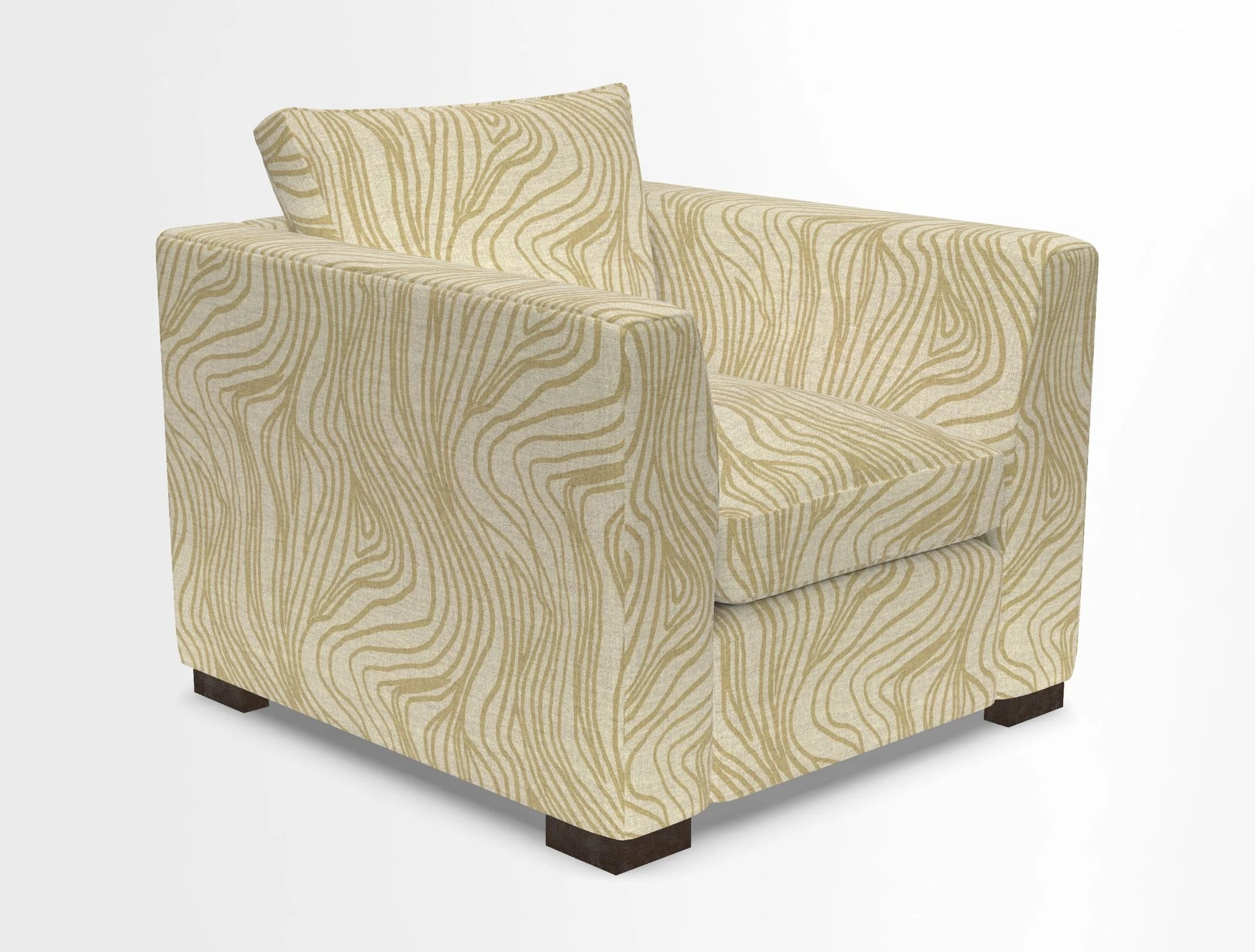 Wadenhoe Chair in Two Tone Plain Biscuit